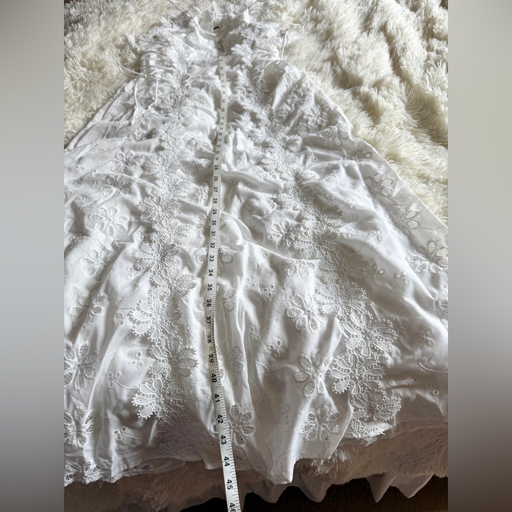 NWOT Lace Hook Maxi Dress - Picture 12 of 15
